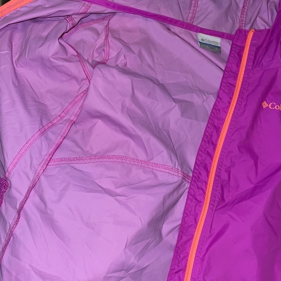 GIRLS COLUMBIA SPORTWEAR WINDBREAKER - Picture 4 of 5